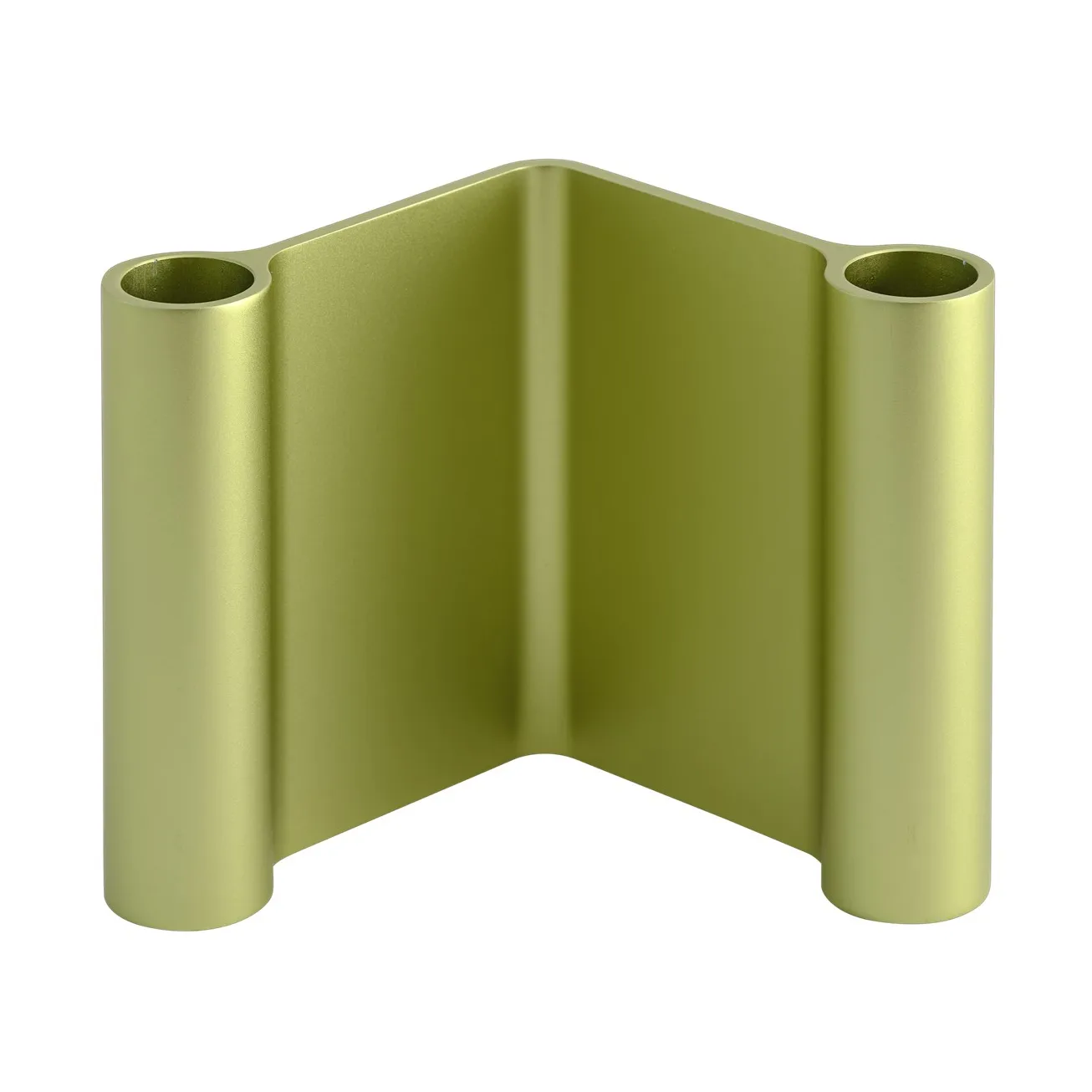Pair candle holder 11 cm, Green Muuto