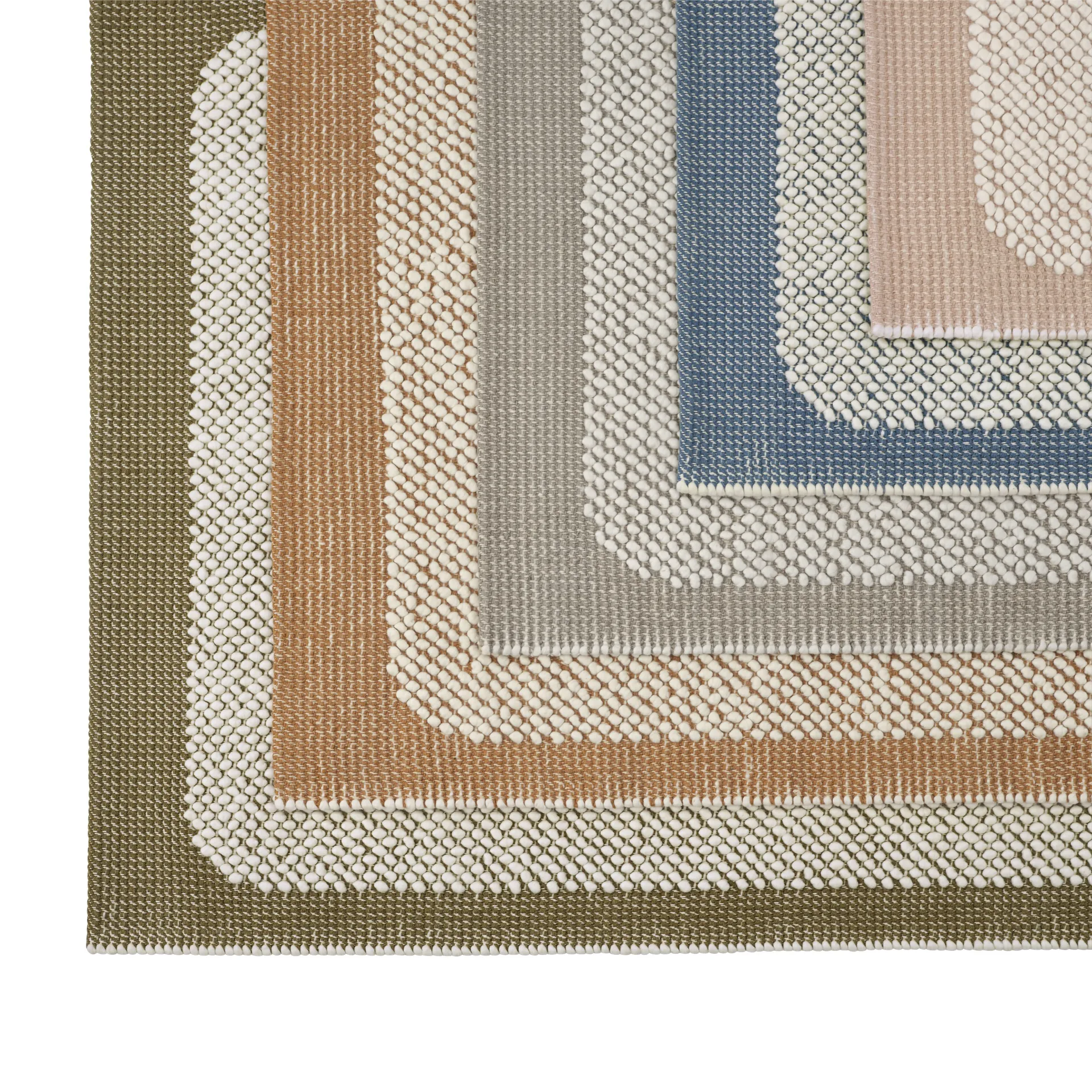 Pebble rug 200x300 cm, Pale blue Muuto