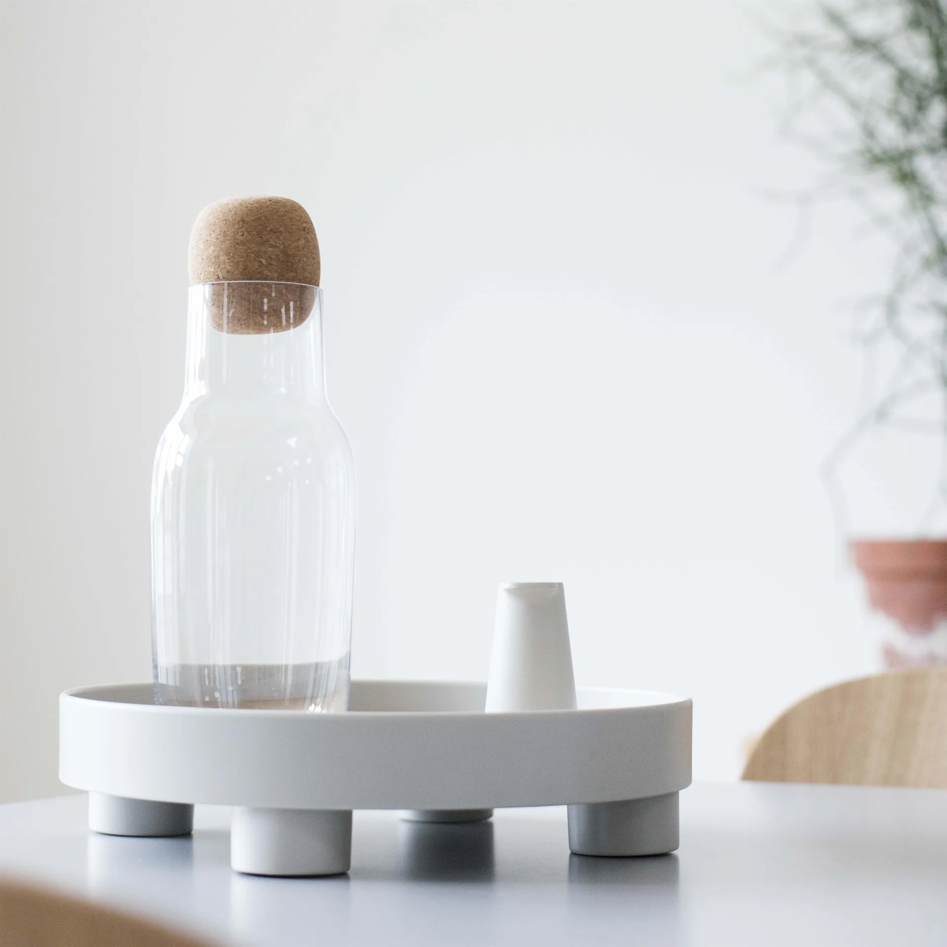 Platform tray, Grey Muuto