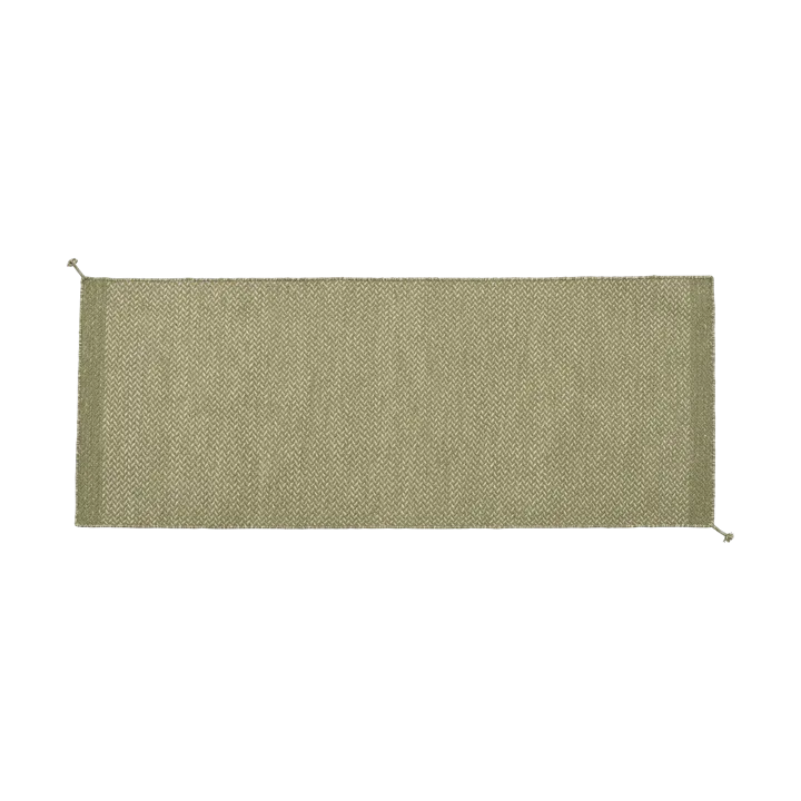 Ply rug 80x200 cm - Moss green - Muuto