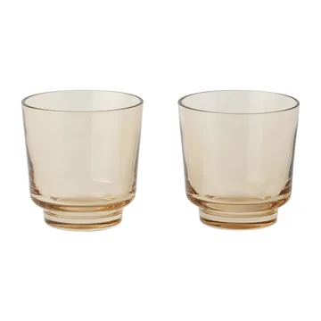 Raise glass 20 cl 2-pack - Ochre - Muuto