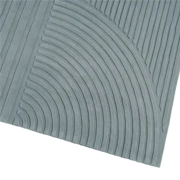 Relevo rug 170x240 cm - Sage green - Muuto