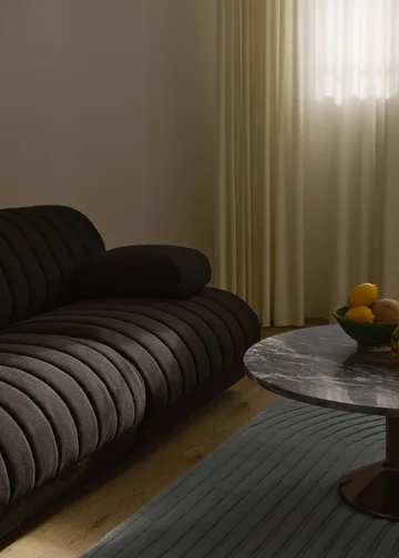 Relevo Rug Quattro wool rug - Taupe, 170x240 cm - Muuto