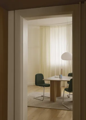 Relevo Rug Quattro wool rug - Taupe, 200x300 cm - Muuto