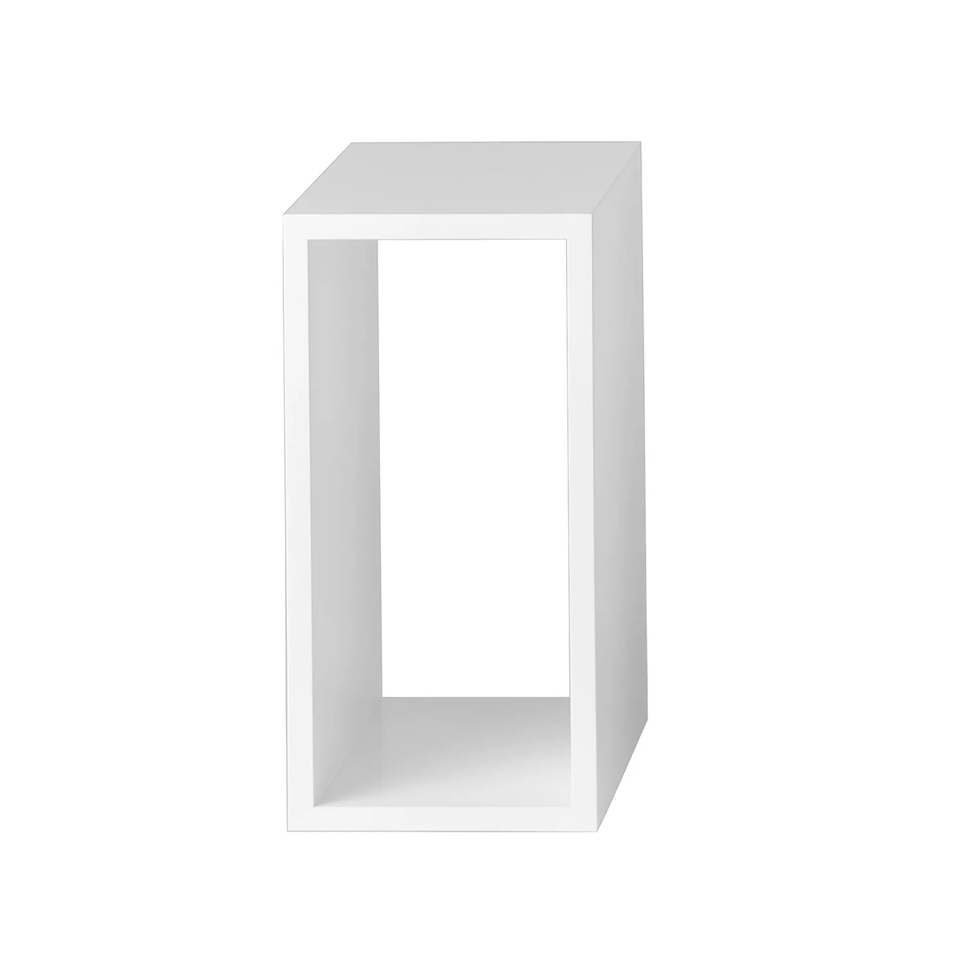 Stacked 2.0 open shelving, small, white Muuto