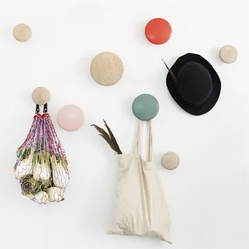 The Dots clothes hook petroleum (blue) - small - Muuto