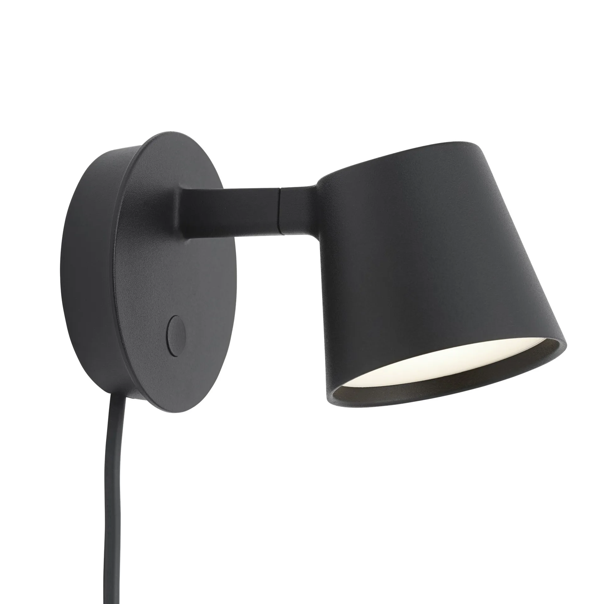 Tip wall lamp, black Muuto