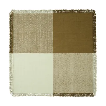 Verso wool rug - Pale green-warm brown, 258x258 cm - Muuto