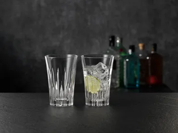 Classix decor A tumbler glass 34.4 cl 2-pack - Clear - Nachtmann