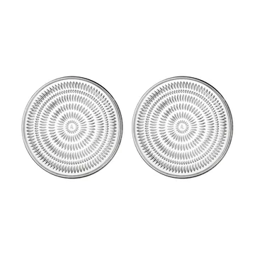 Ethno plate Ø22 cm 2-pack - Clear - Nachtmann
