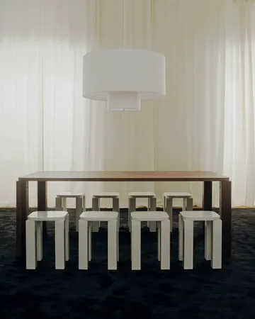 Atlas stool - Cream - New Works