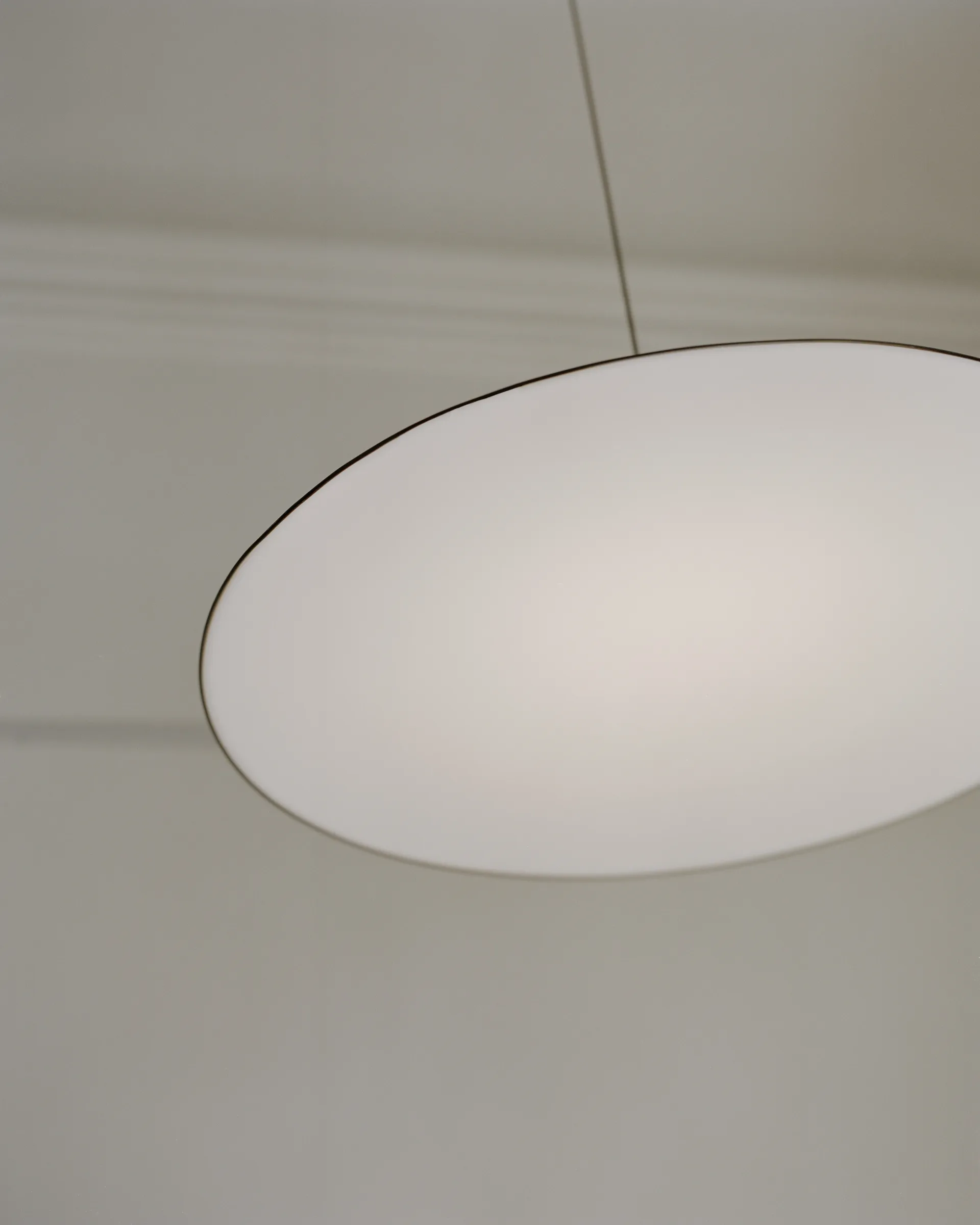 Brolly pendant lamp Ø70 cm, Anodized aluminium New Works