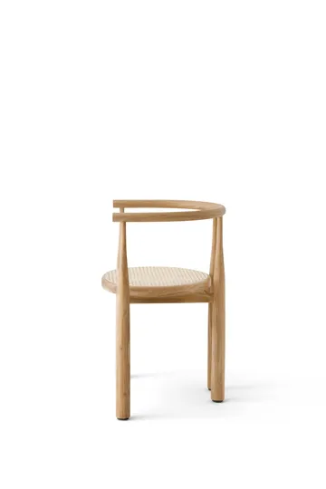 Bukowski chair - Oiled oak rattan - New Works
