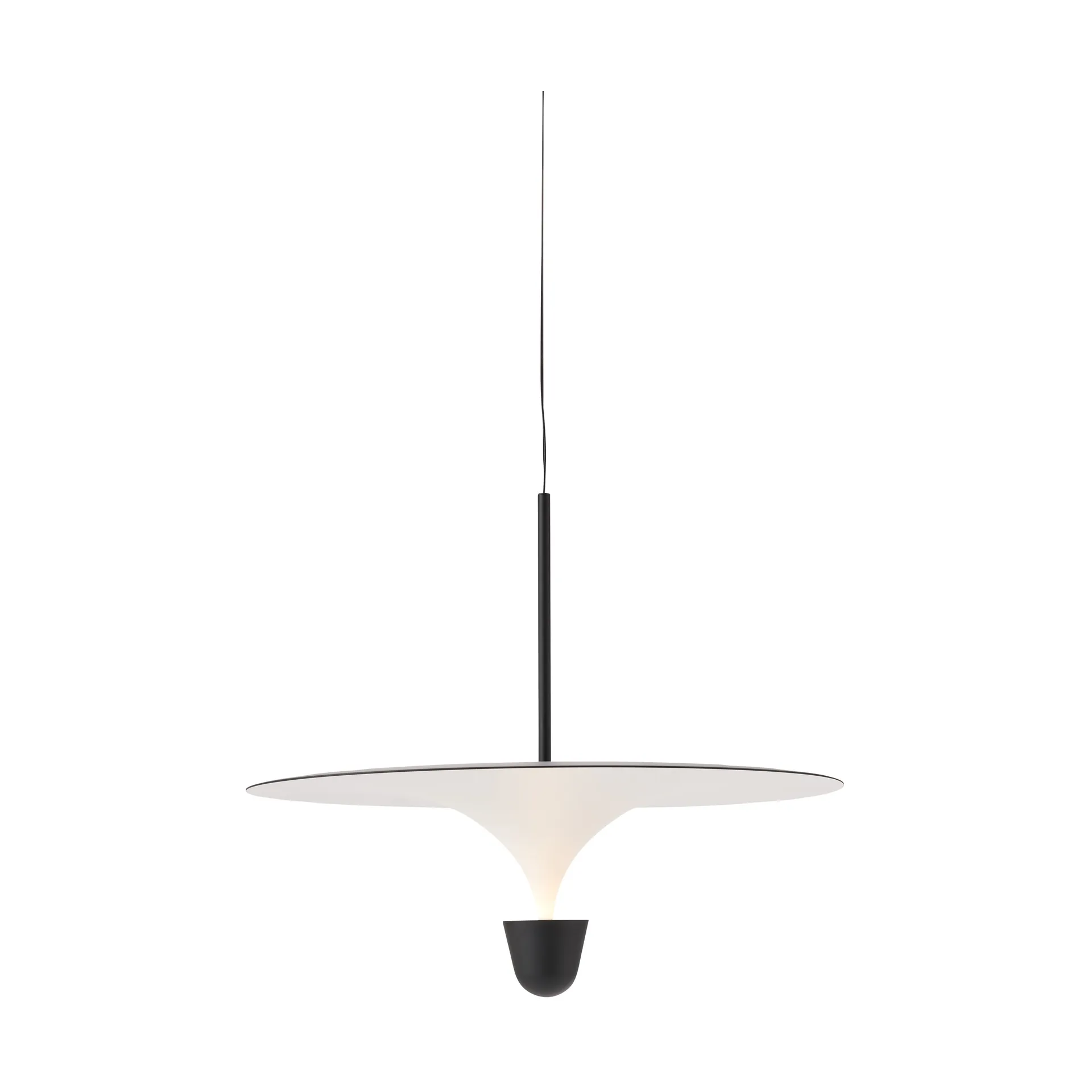 Chanterelle pendant Ø60 cm, Black New Works
