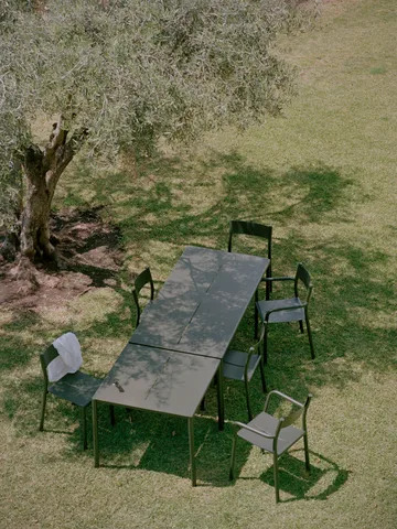 May Armchair Outdoor armchair - Dark green - New Works