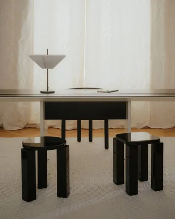 Nebra floor lamp - White (white), 150 cm - New Works