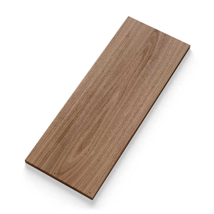 New Works shelf 30x80 cm - Walnut - New Works
