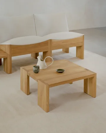 Tennon coffee table - Oak, 61x61 cm - New Works
