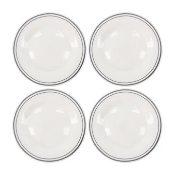 Bistro plate Ø27 cm 4-pack - grey - Nicolas Vahé