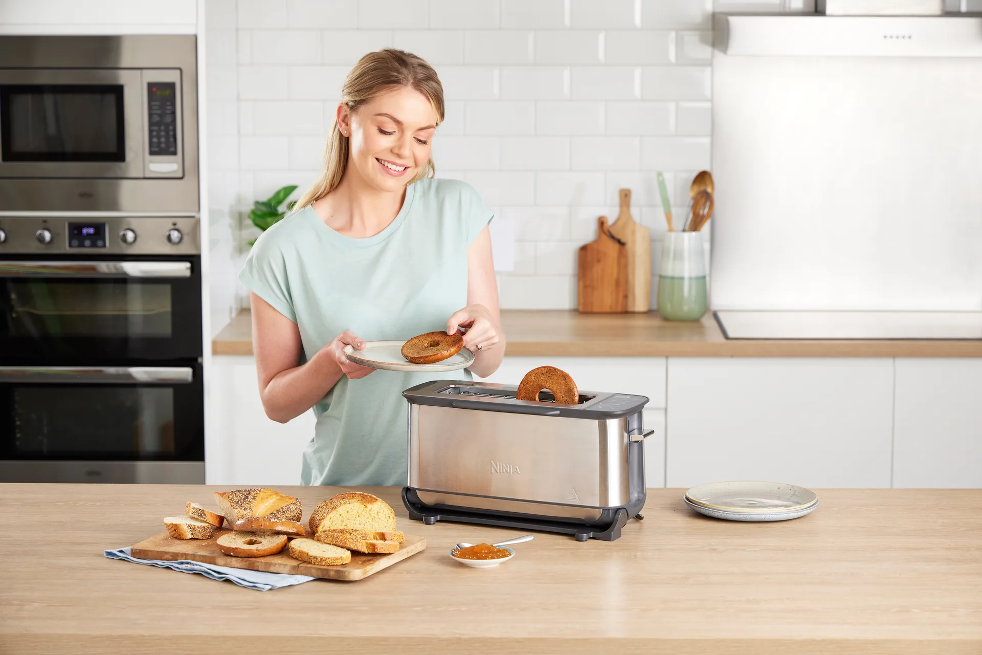 Ninja Foodi grill and panini press ST202EU 3-in-1, Stainless steel Ninja