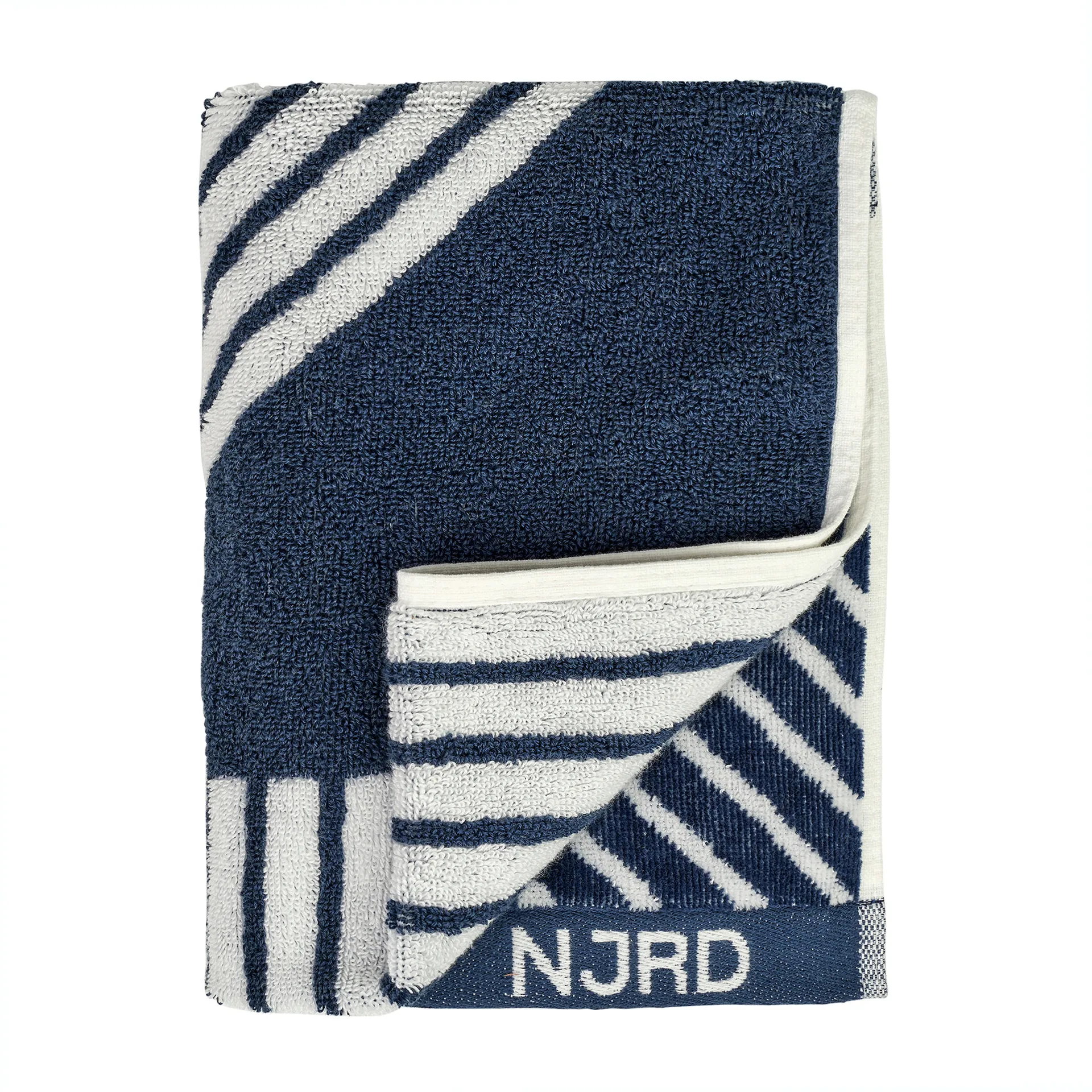 Stripes towel 50x70 cm, Blue NJRD