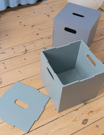 Cube Storage storage box - Olive green - Nofred