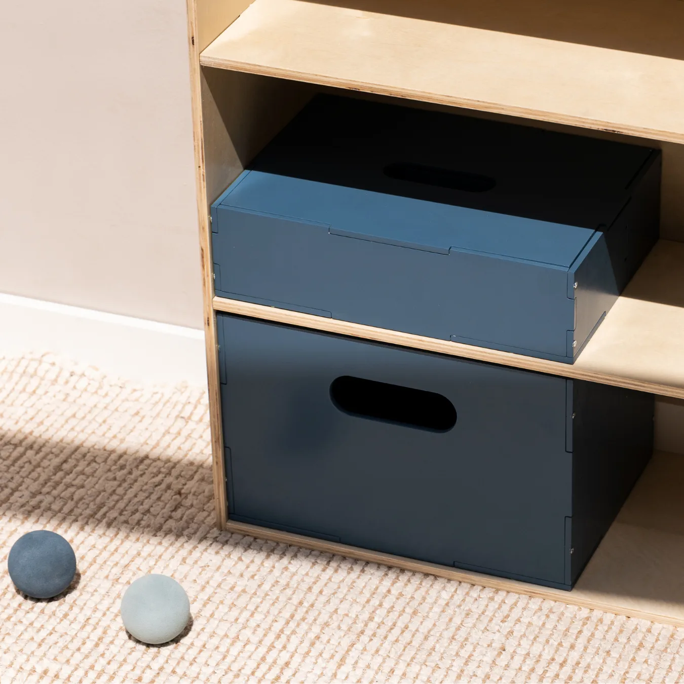 Kiddo Box storage box, Blue Nofred