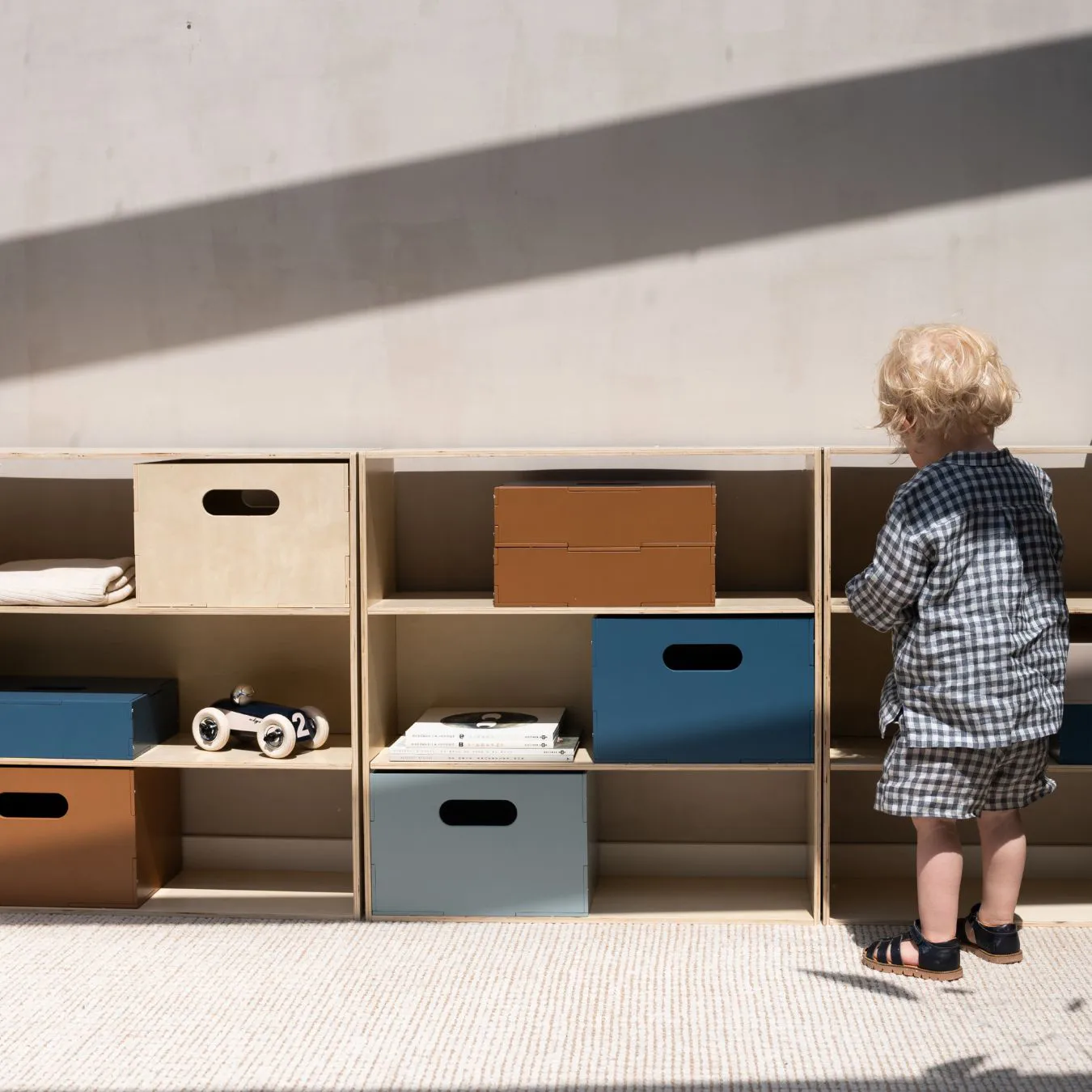 Kiddo Shelving children's shelf, Birch Nofred