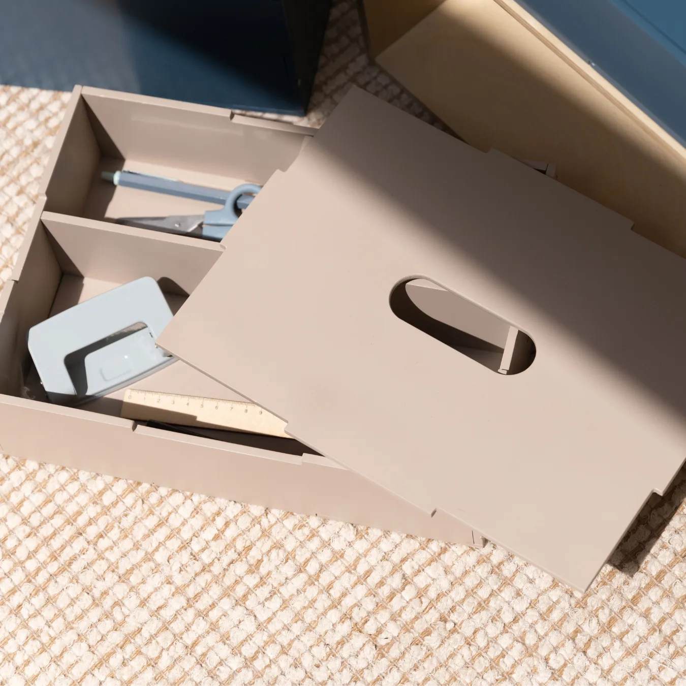 Kiddo Tool Box storage box, Beige Nofred
