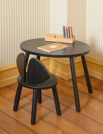 Mouse Chair children's chair - Black - Nofred