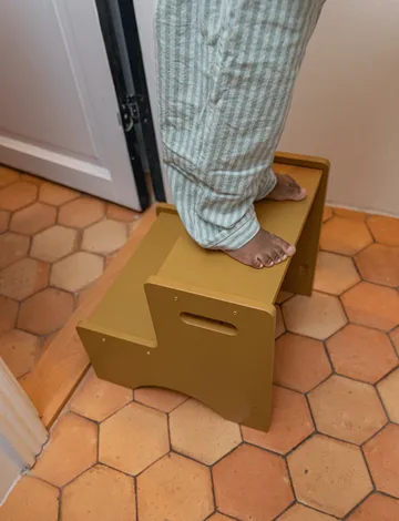 Step Up children's stool - Curry - Nofred