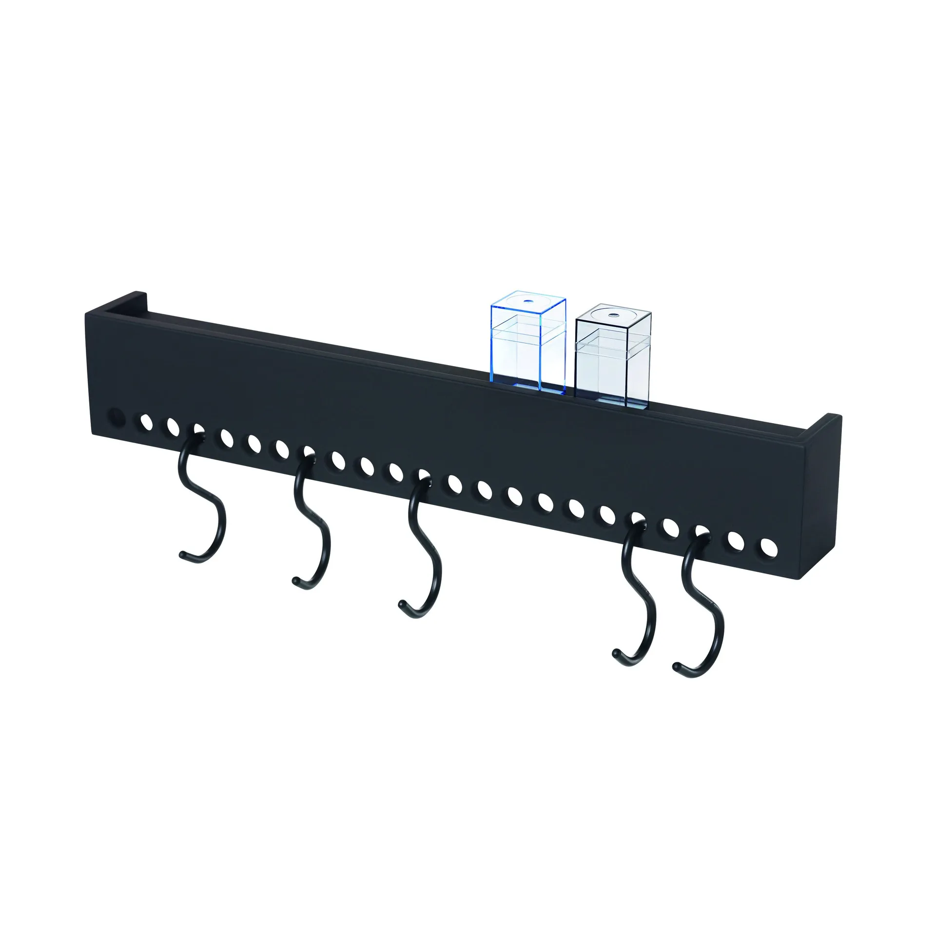 So-Hooked wall shelf, black Nomess Copenhagen