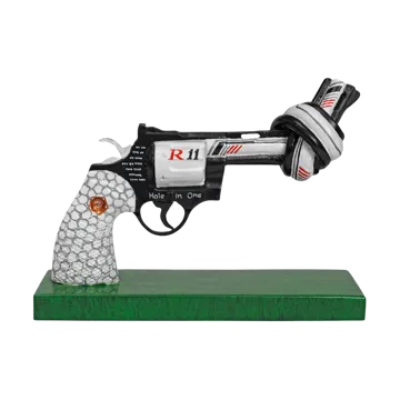 Drive for Peace decoration 19 cm - Multi - Non Violence