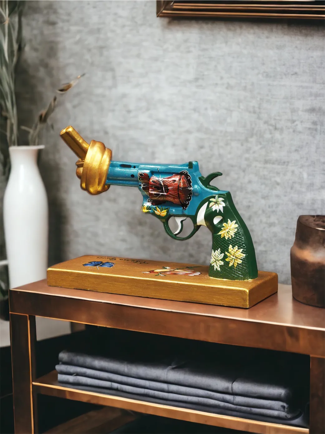 P Gucci for Peace decoration 30 cm, Multi Non Violence