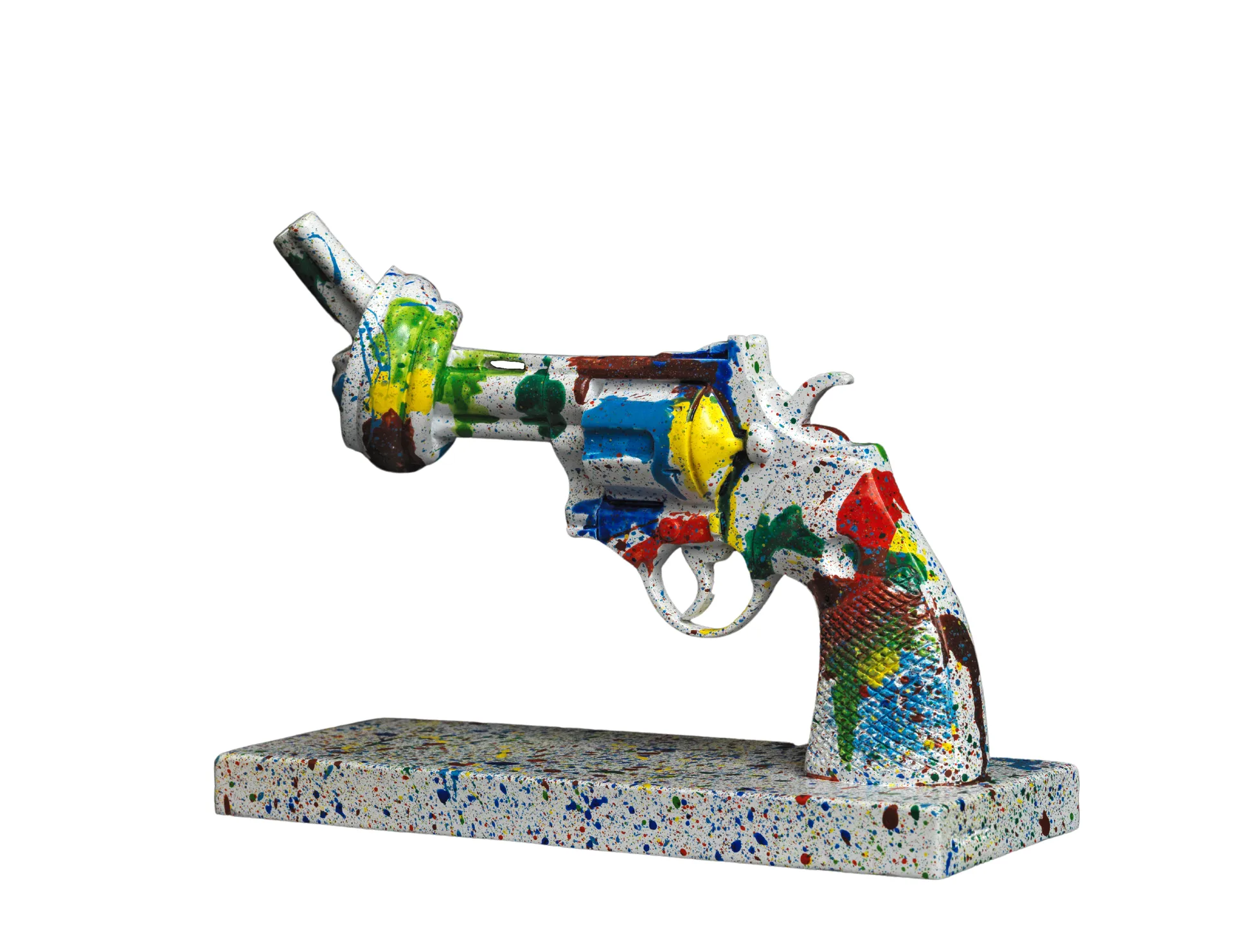 Tennis for Peace Decoration 40 cm, Multi Non Violence