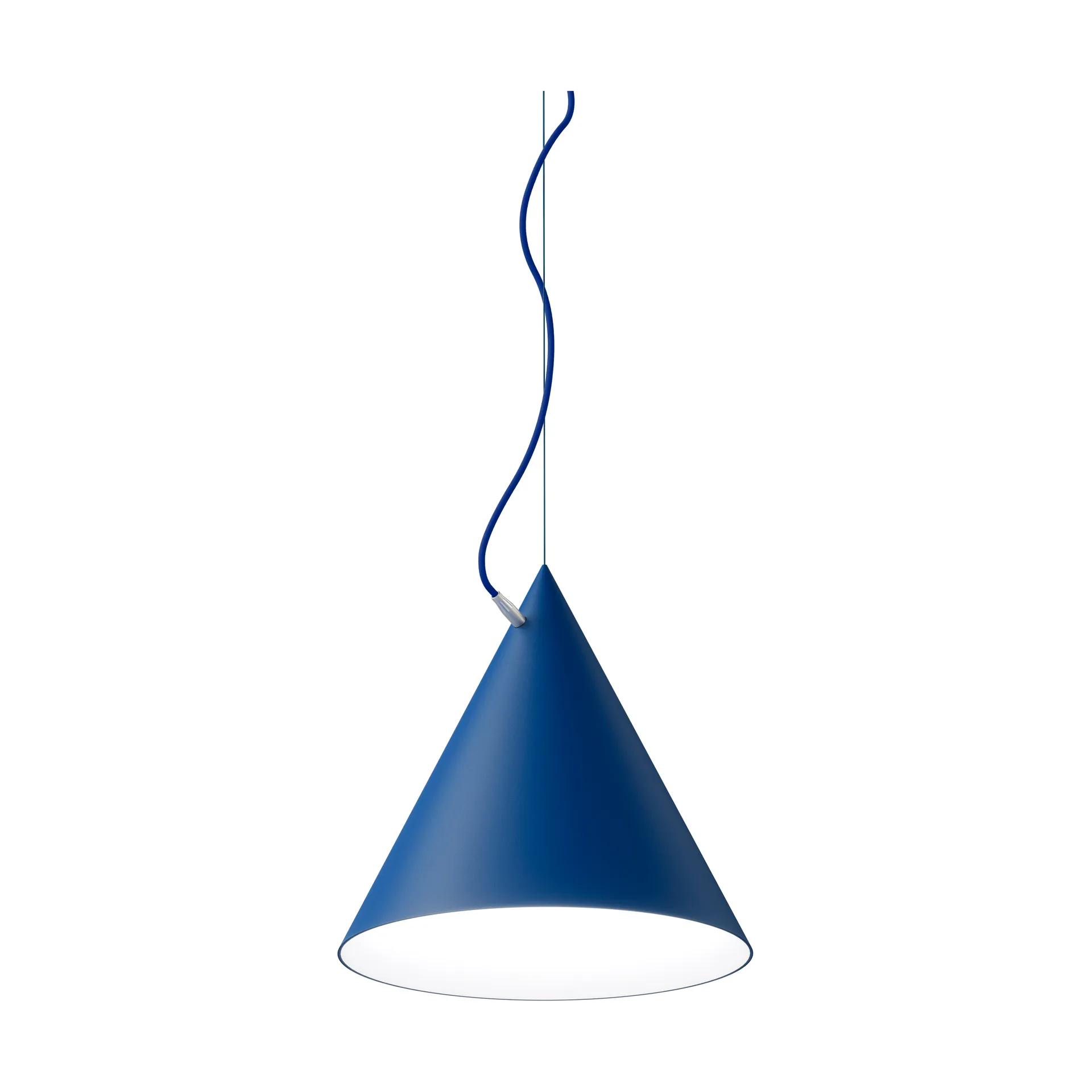 Castor pendant 40 cm, Blue-blue-silver Noon