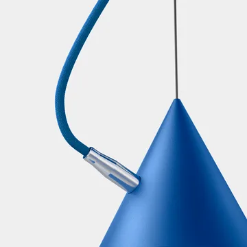 Castor pendant 60 cm - Blue-blue-silver - Noon