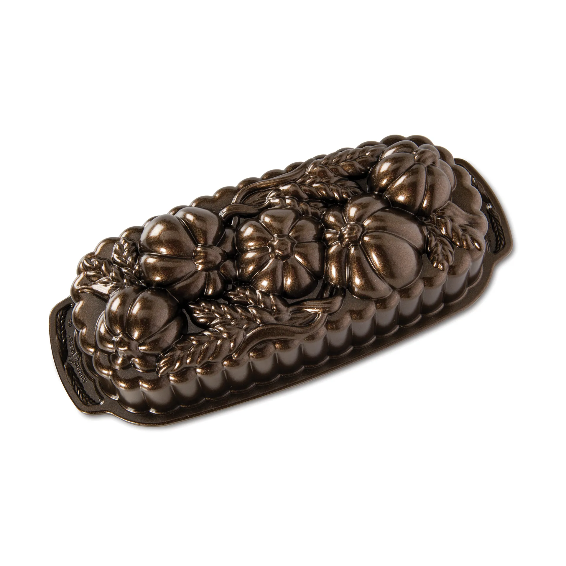 Nordic Ware Wheat & Pumpkin bread tin 1,4 L, Bronze Nordic Ware