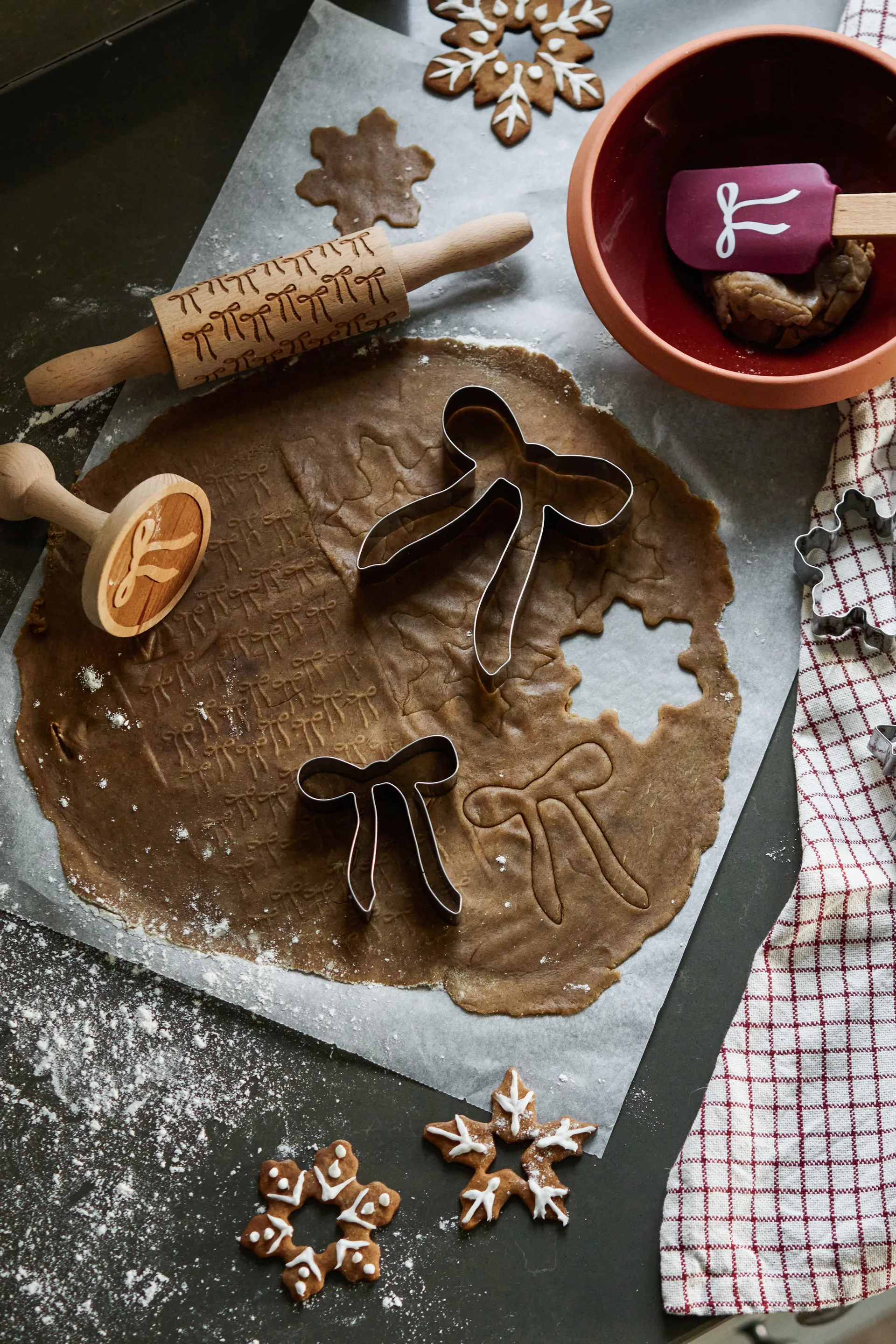 Nordwik gingerbread cutter, 2-piece, Rosette Nordwik