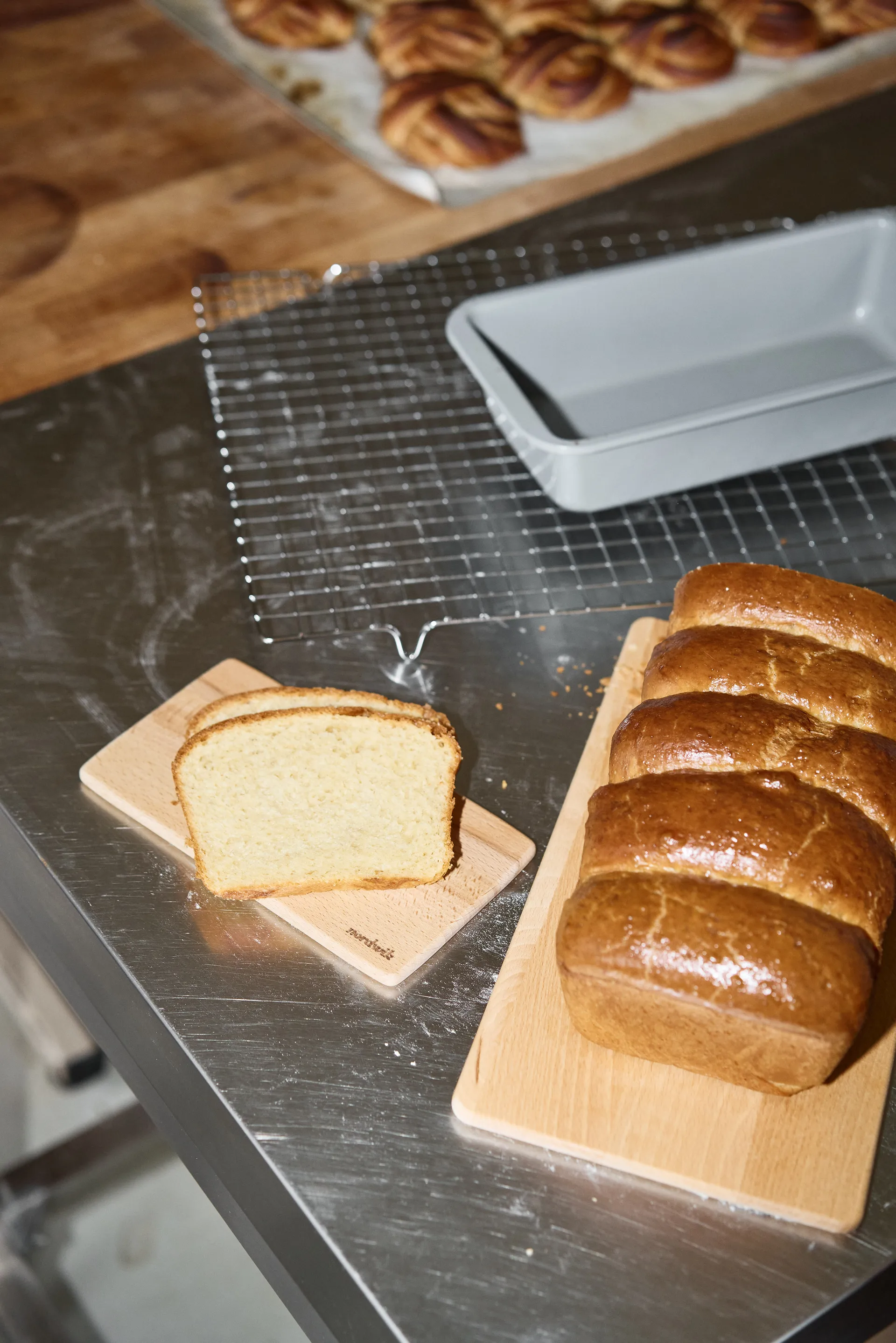Nordwik sandwich tray beech 4-pack, 20x11x0.8cm Nordwik