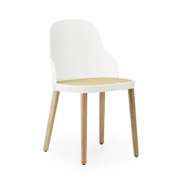 Allez moulded wicker chair - White-oak - Normann Copenhagen