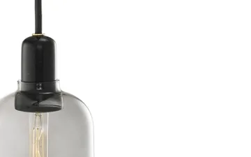 Amp lamp large - grey-black - Normann Copenhagen