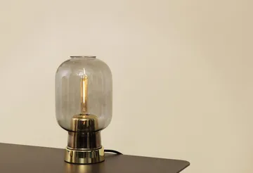 Amp table lamp - gre-brass - Normann Copenhagen