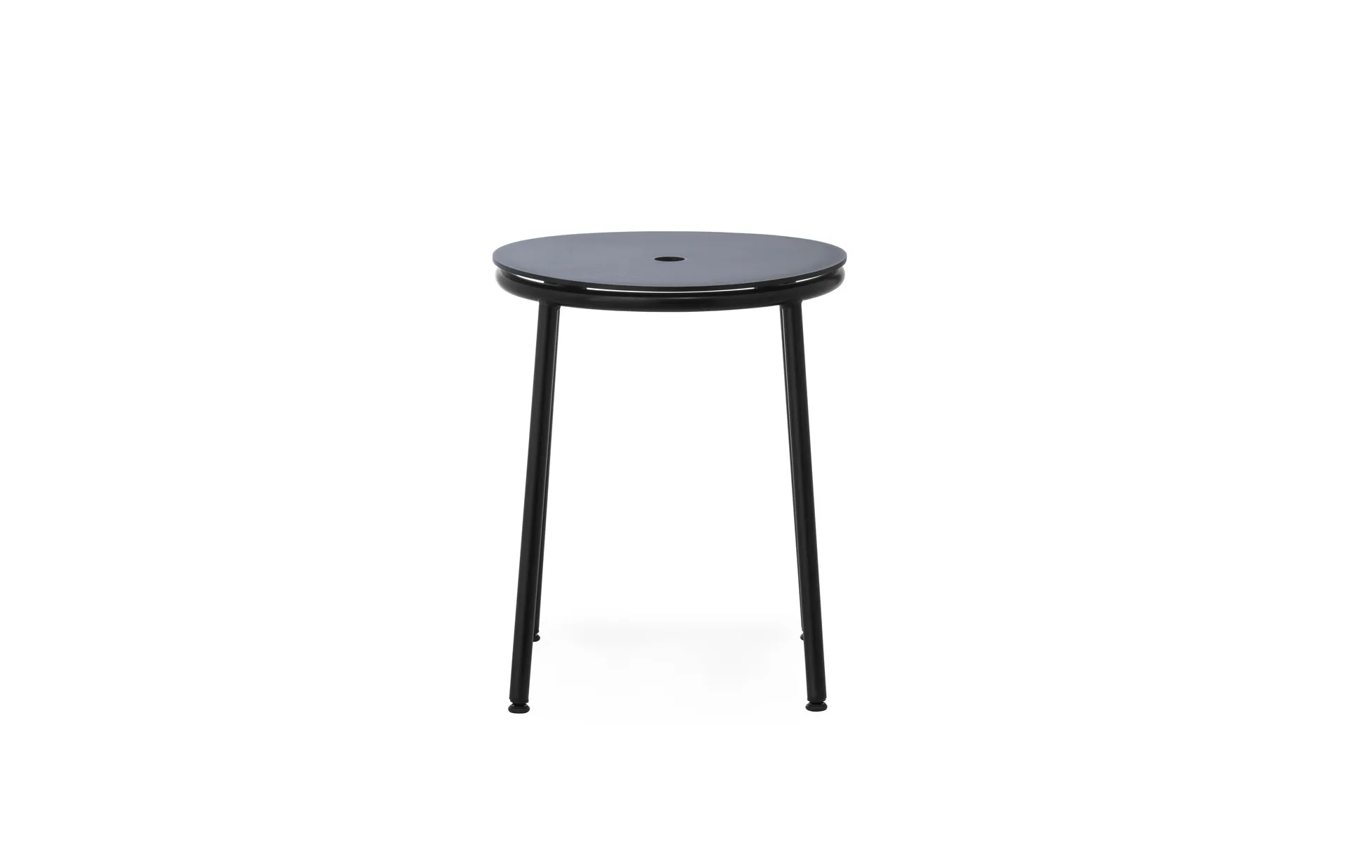 Circa stool 45 cm, Black aluminium Normann Copenhagen