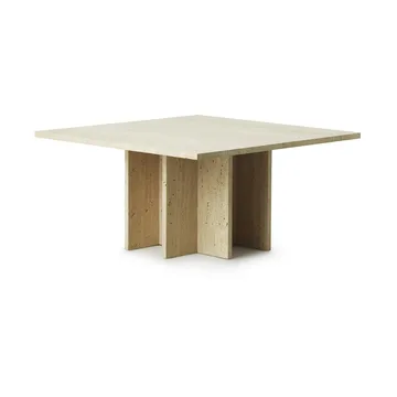 Edge large coffee table - Travertine - Normann Copenhagen