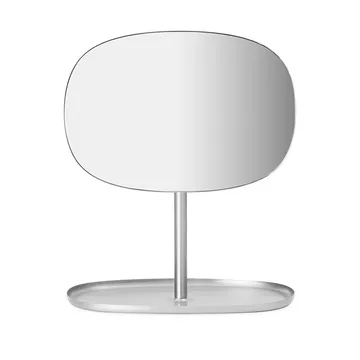 Flip mirror - Matte steel - Normann Copenhagen