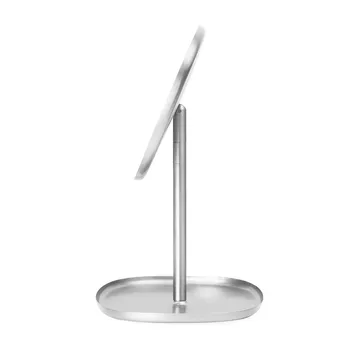 Flip mirror - Matte steel - Normann Copenhagen