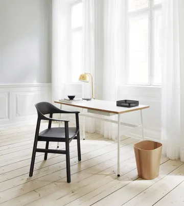 Herit armchair smoked oak - Dusty Green - Normann Copenhagen