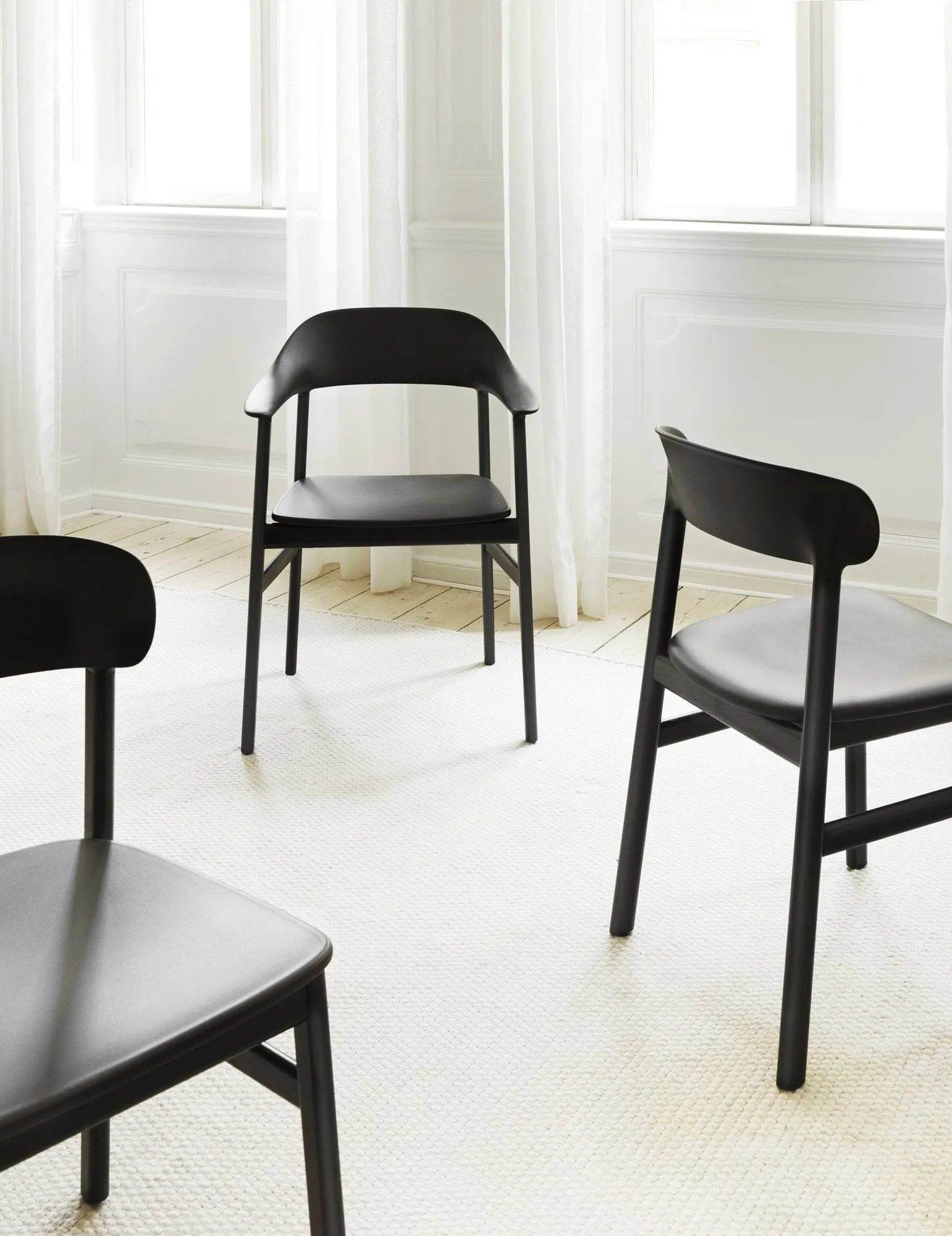 Herit chair smoked oak, Grey Normann Copenhagen
