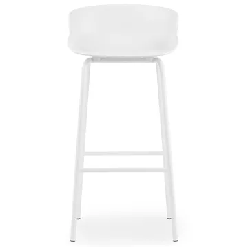 Hyg barstool metal legs 75 cm - White - Normann Copenhagen